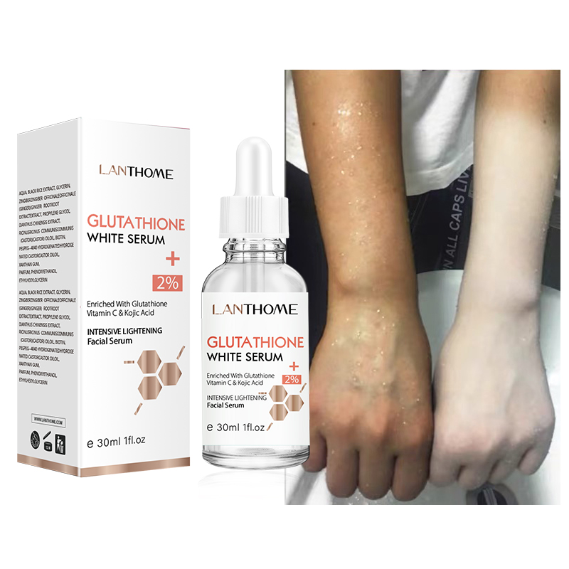 Alpha Arbutin Serum - Lanthome Glutathione Whitening Serum Fade Black