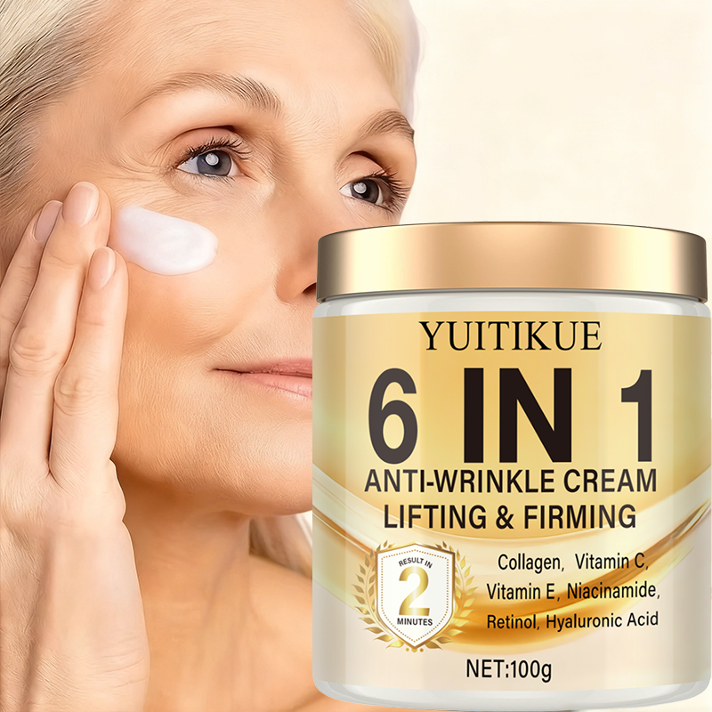 6-in-1 Anti-Wrinkle Cream: Dee - đánh giá và giá Retinol Vitamin A Cream