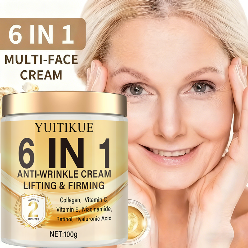 6-in-1 Anti-Wrinkle Cream: Dee - đánh giá và giá Retinol Vitamin A Cream