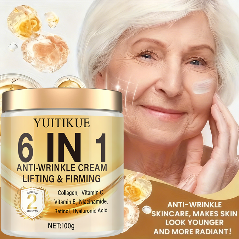 6-in-1 Anti-Wrinkle Cream: Dee - đánh giá và giá Retinol Vitamin A Cream