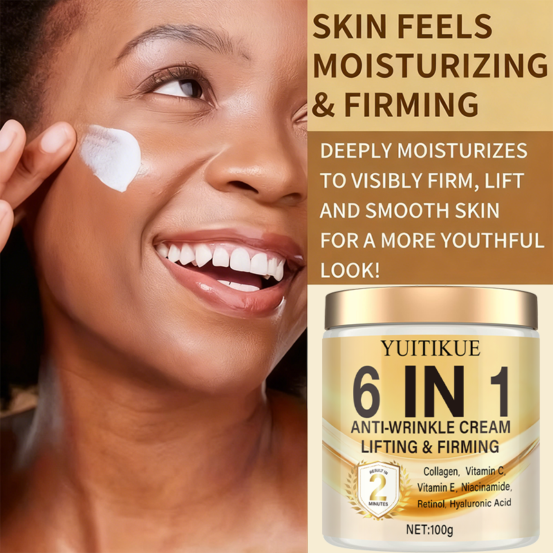 6-in-1 Anti-Wrinkle Cream: Dee - đánh giá và giá Retinol Vitamin A Cream
