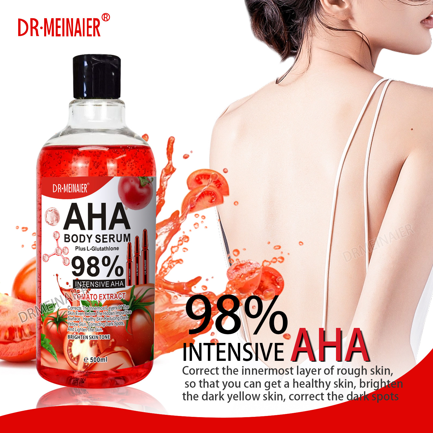500ml AHA Moisturizing Face Se - đánh giá và giá Alpha Arbutin Serum