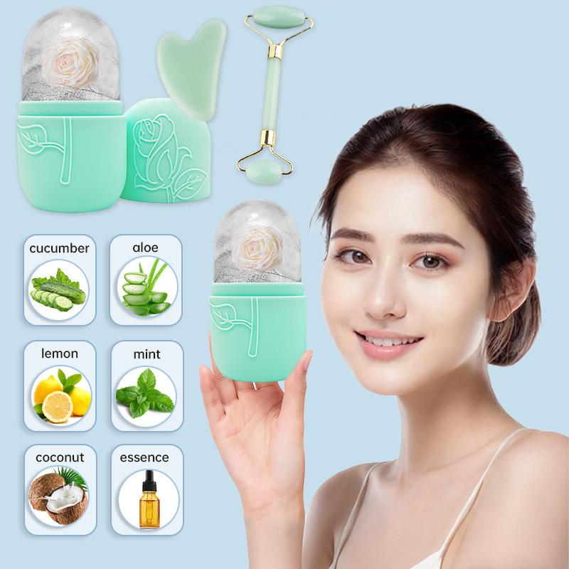 *3pcs Ice Face Roller Facial S - đánh giá và giá Skincare Routine