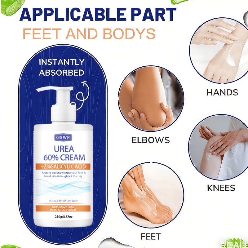 GSWP 60% Urea Moisturising Han - đánh giá và giá Urea Foot Cream