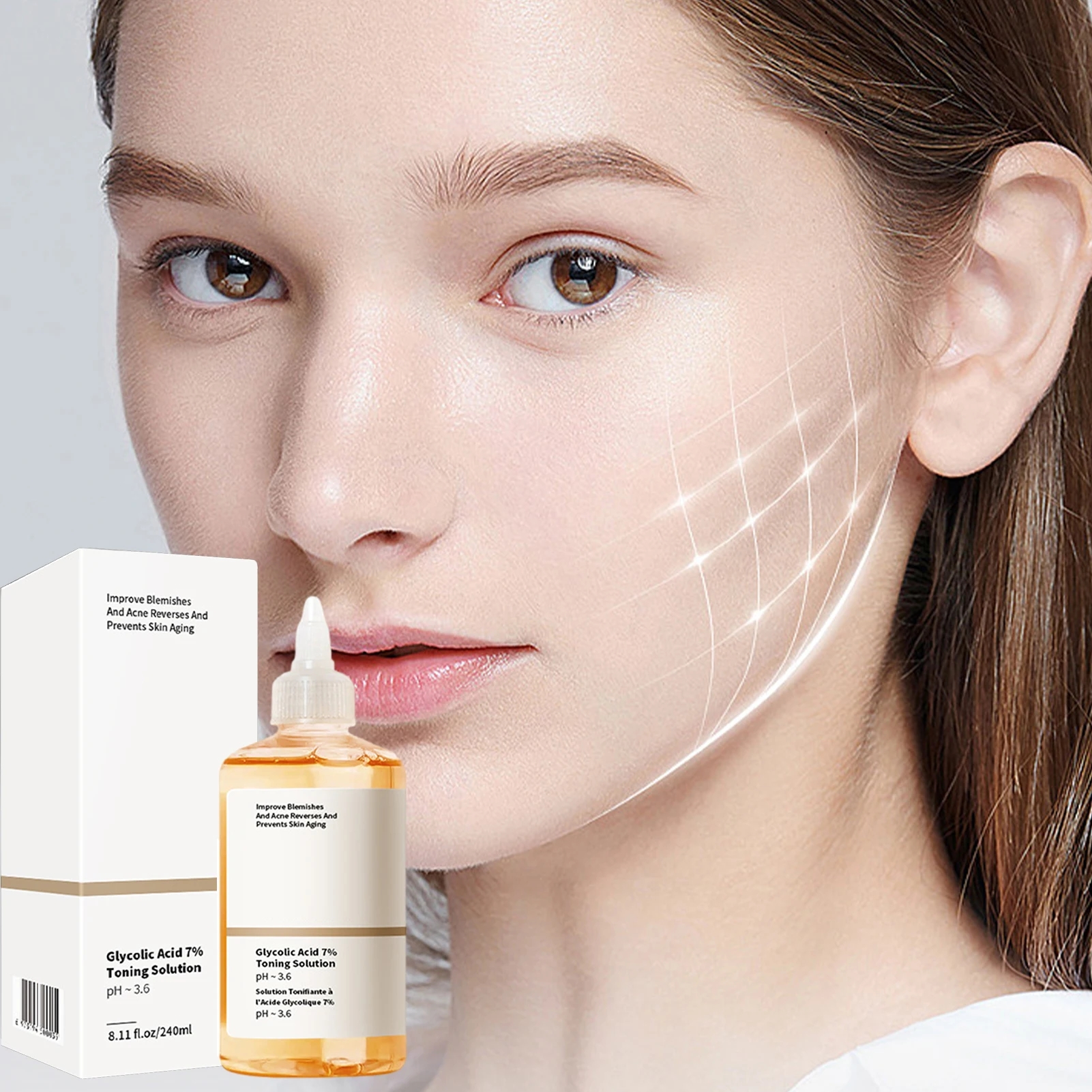240ML Glycolic Acid 7% Exfolia - đánh giá và giá Lactic Acid Toner