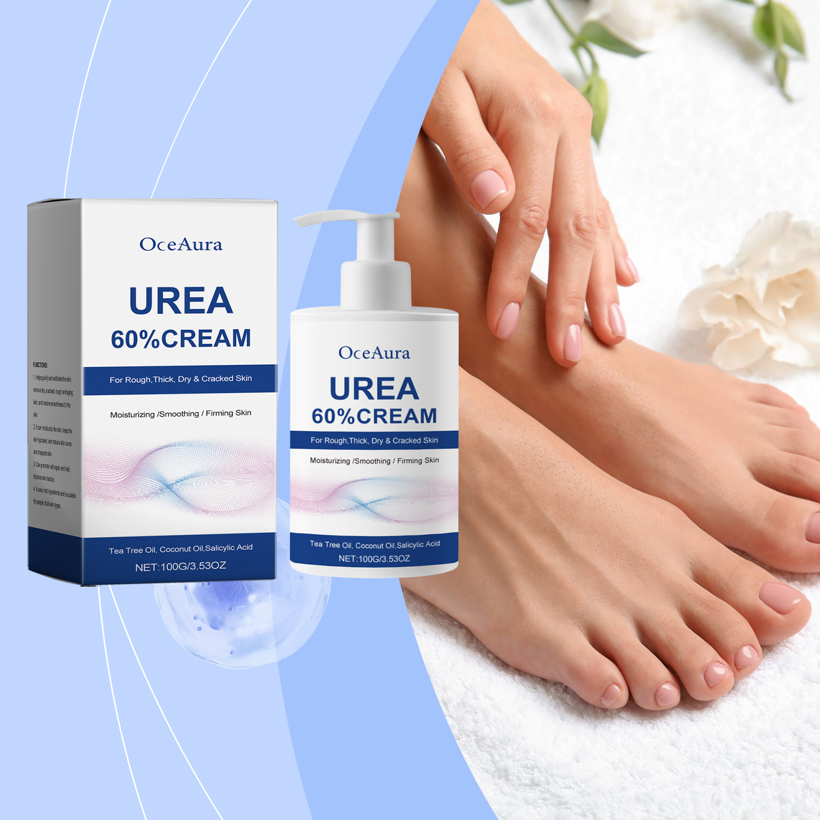 60% Urea Care Foot Cream Heel  - đánh giá và giá Urea Foot Cream