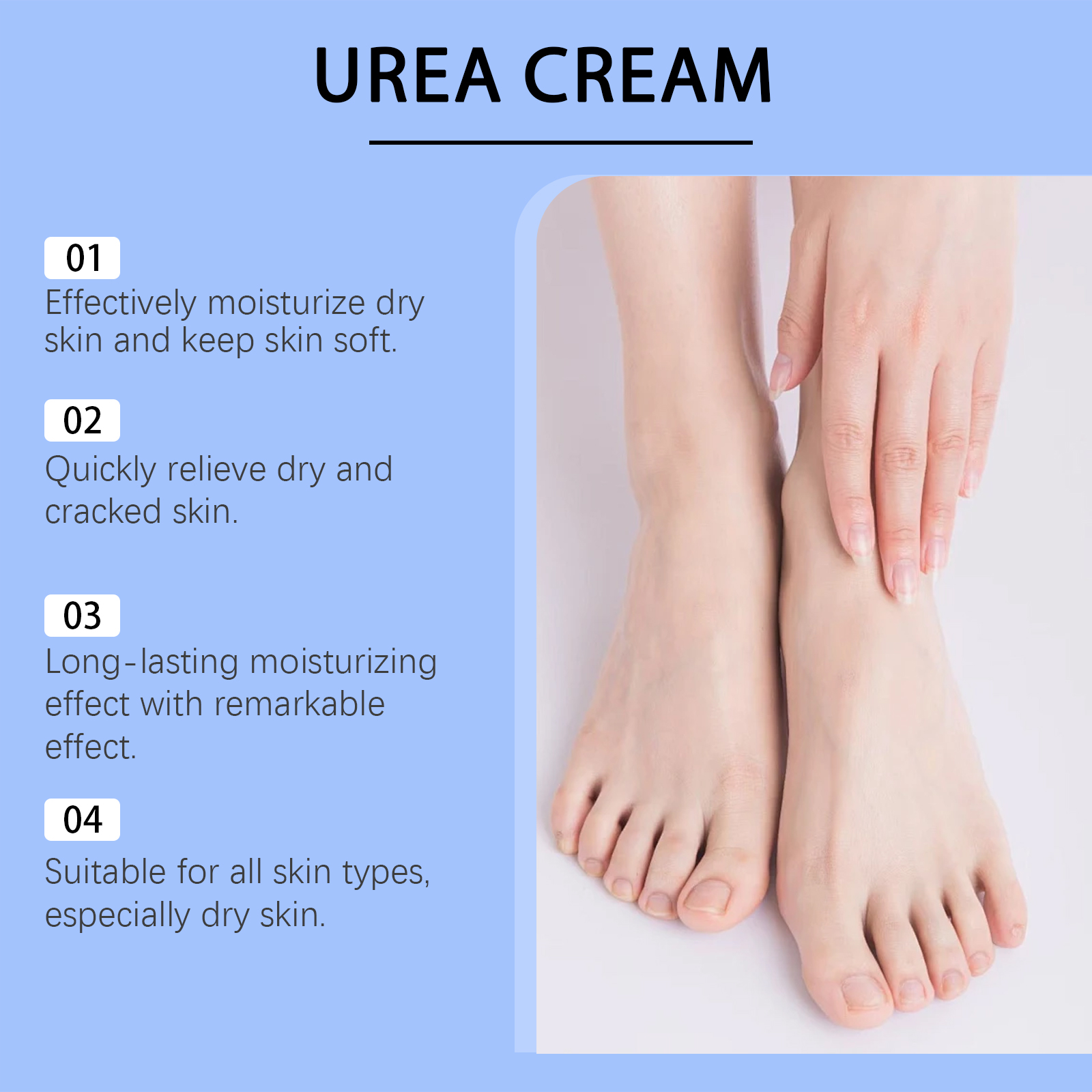 60% Urea Care Foot Cream Heel  - đánh giá và giá Urea Foot Cream