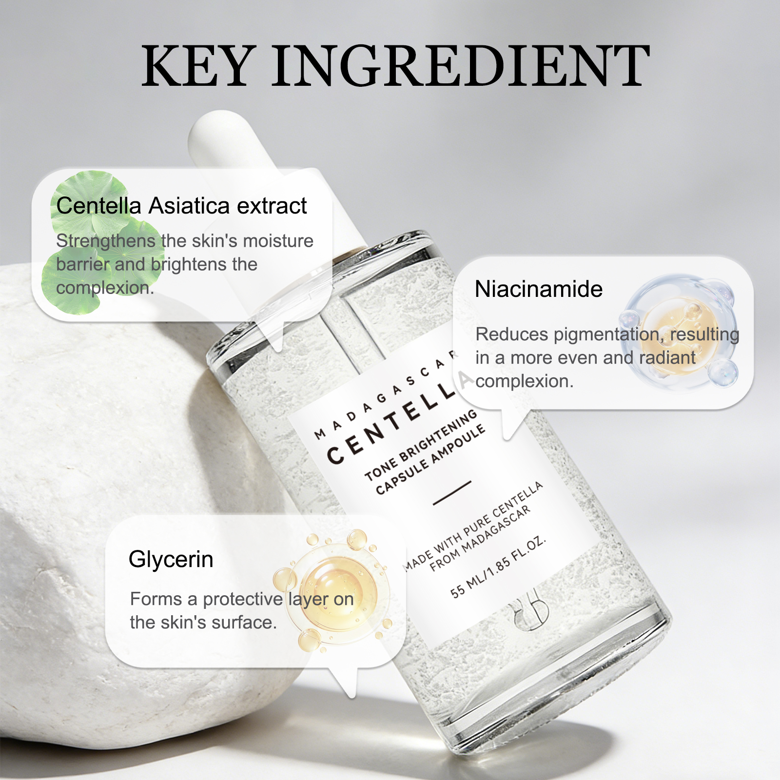 Skin Tone Perfector Brightenin - đánh giá và giá Lactic Acid Toner
