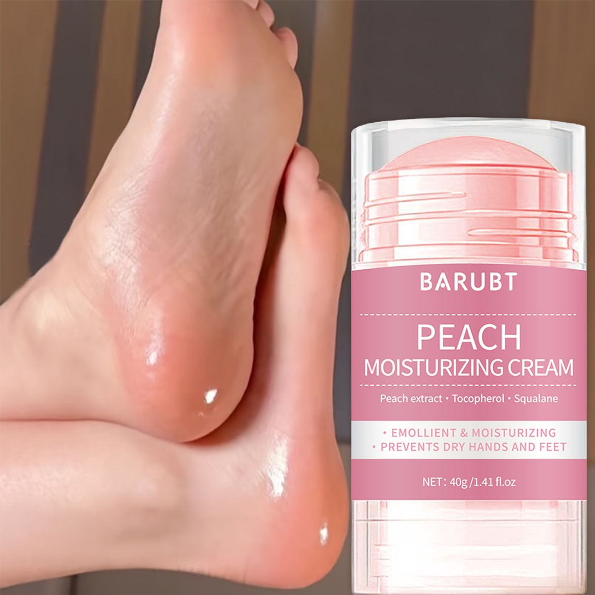 Peach urea mud film rod, salic - đánh giá và giá Urea Foot Cream