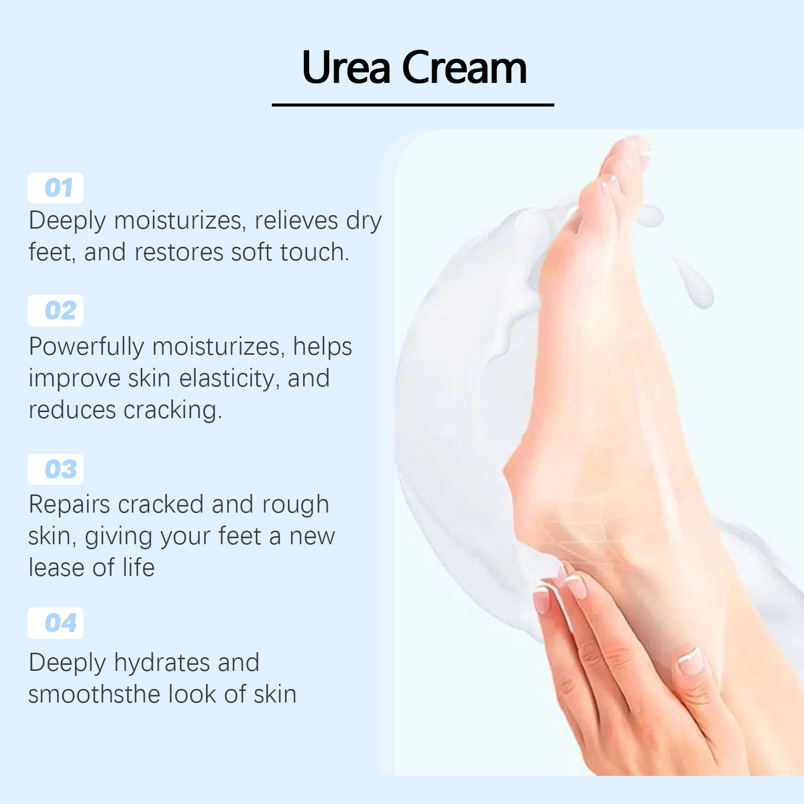 42% Urea Cream + 2% Salicylic  - đánh giá và giá Urea Foot Cream