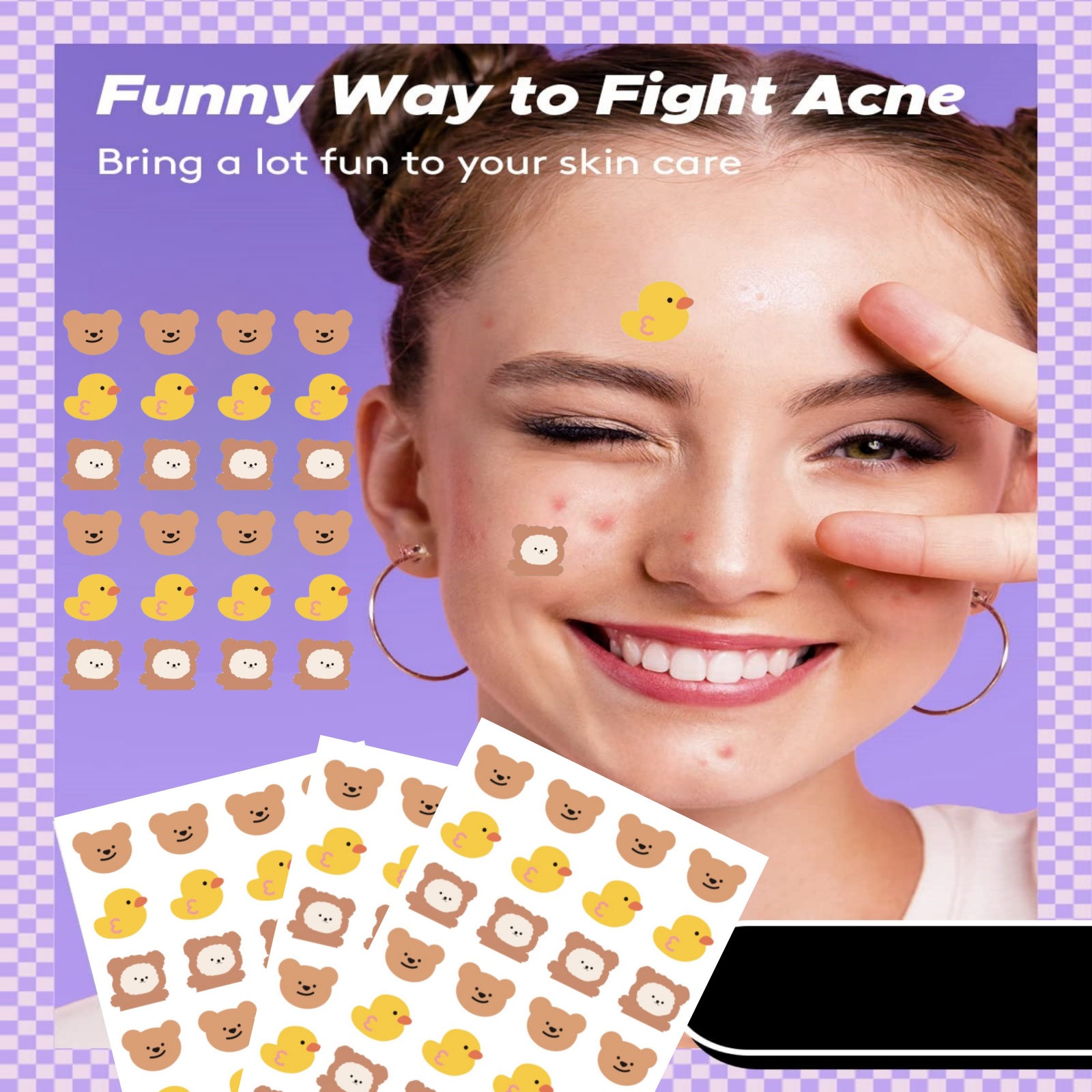 24 pieces of cartoon facial ac - đánh giá và giá Skincare Moisturizer