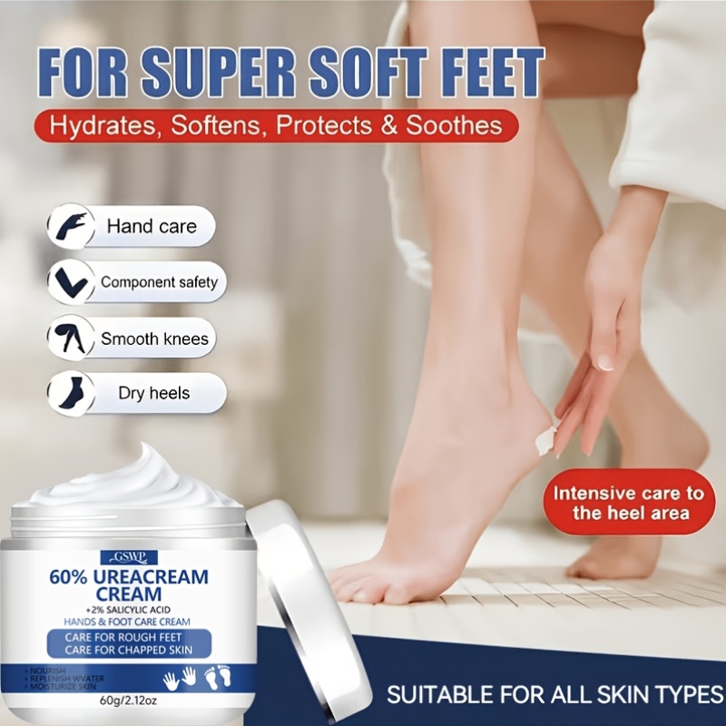 GSWP 60% Urea Hand and Foot Cr - đánh giá và giá Urea Foot Cream