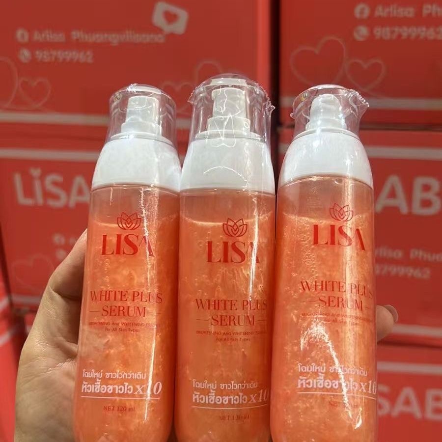 Thailand LISA White Plus Serum - đánh giá và giá Alpha Arbutin Serum