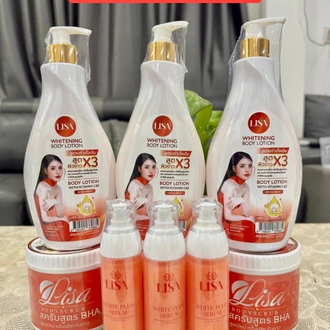 Thailand LISA White Plus Serum - đánh giá và giá Alpha Arbutin Serum