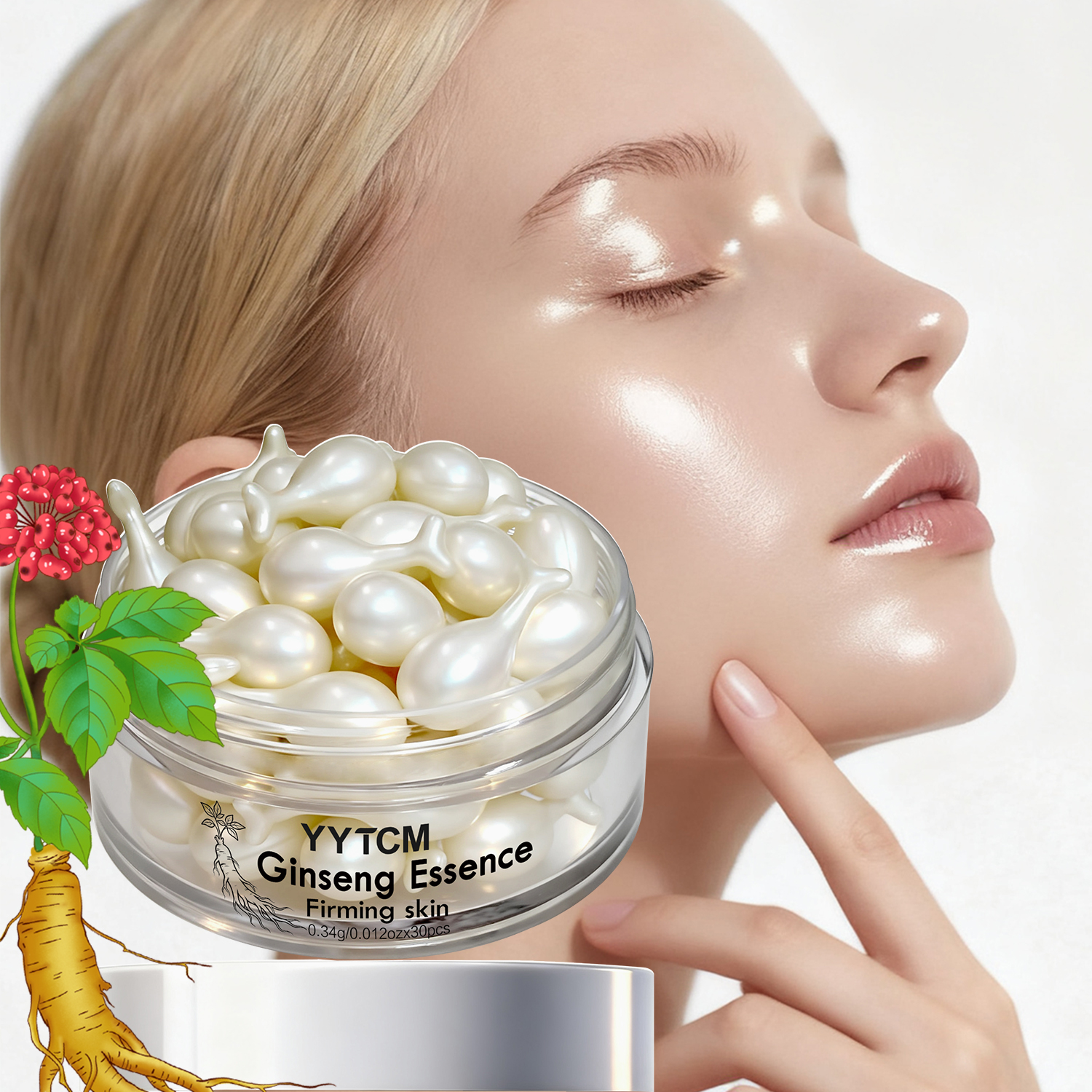 Ginseng Essence Capsules, Mois - đánh giá và giá Retinol Vitamin A Cream