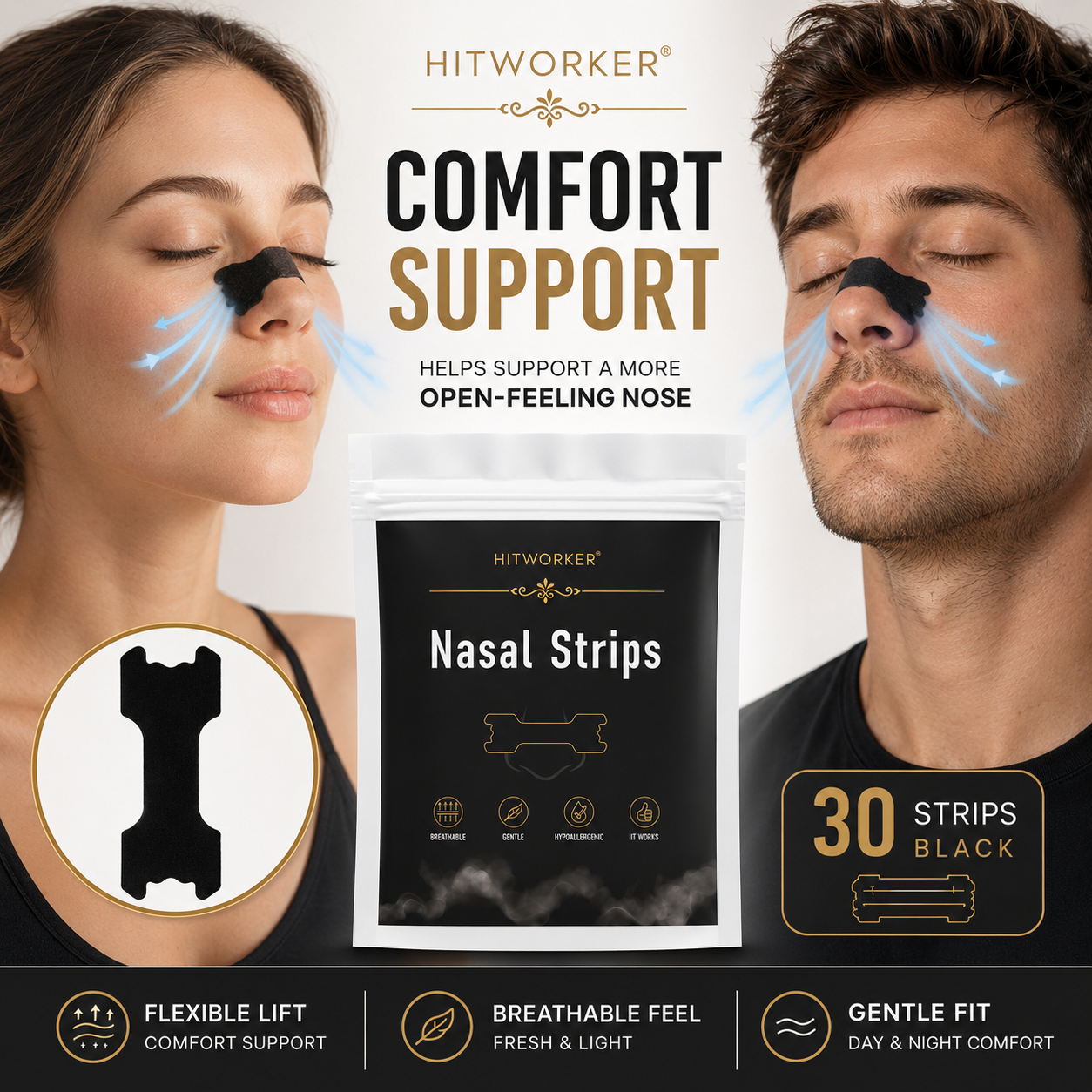 HITWORKER Black Nasal Strips B - đánh giá và giá Skincare Moisturizer