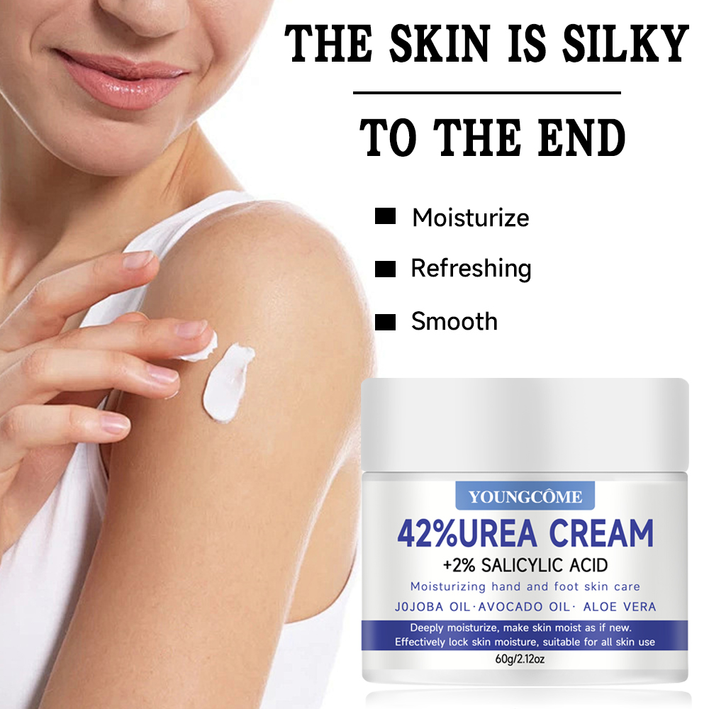 YOUNGCOME 42% urea cream +2% s - đánh giá và giá Urea Foot Cream