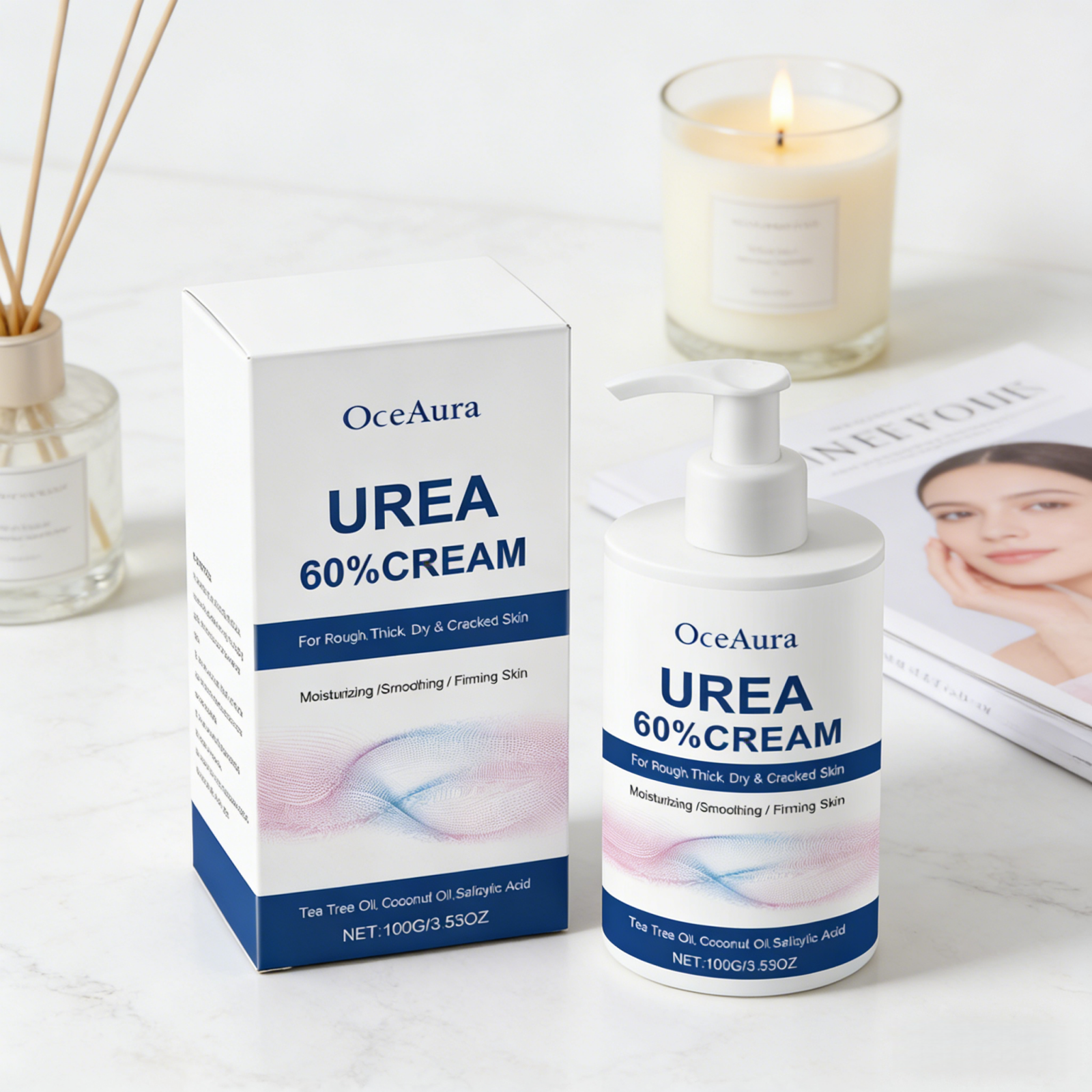 OceAura Urea Foot Cream 60% Lo - đánh giá và giá Urea Foot Cream