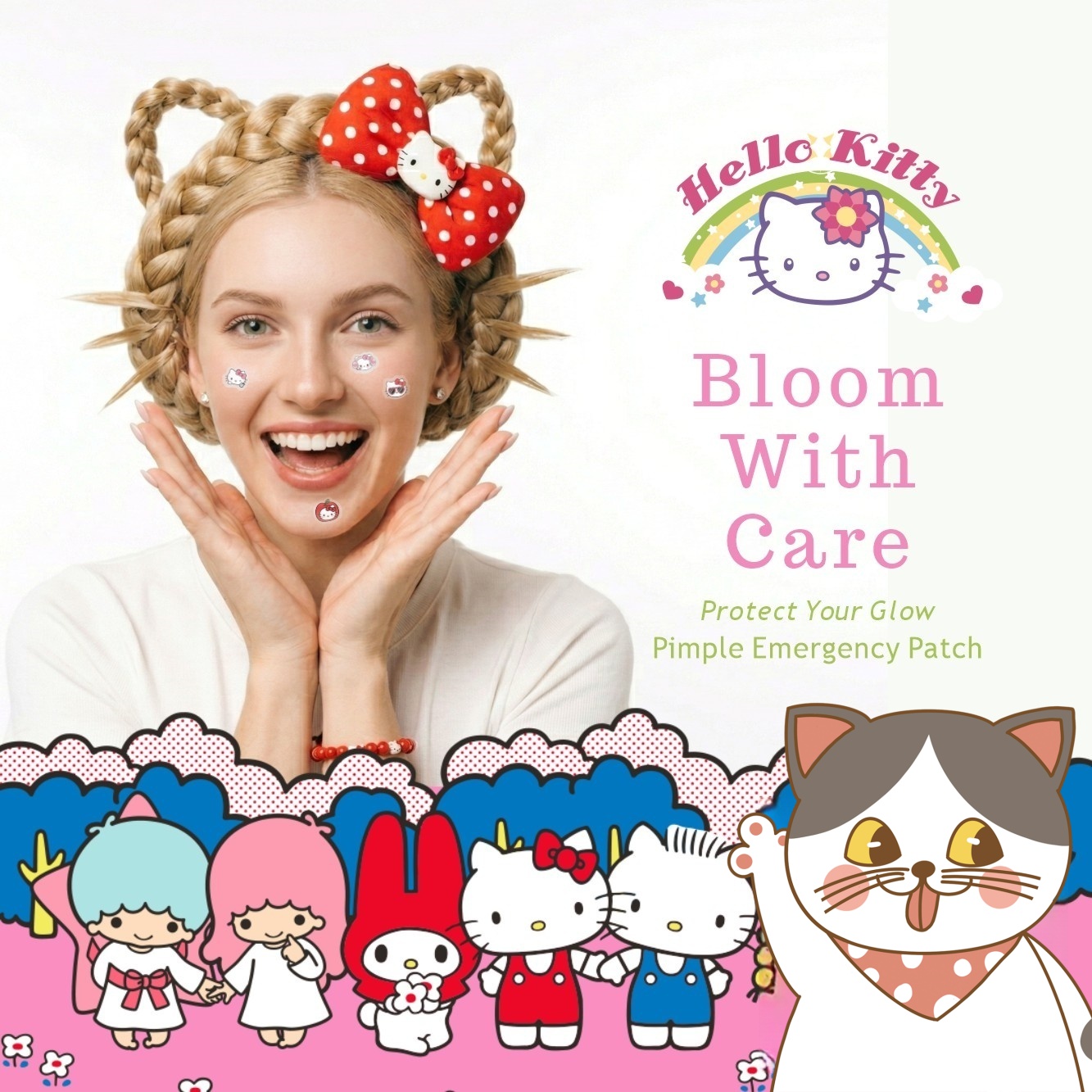 120PCS hello kitty Acne patche - đánh giá và giá Skincare Moisturizer
