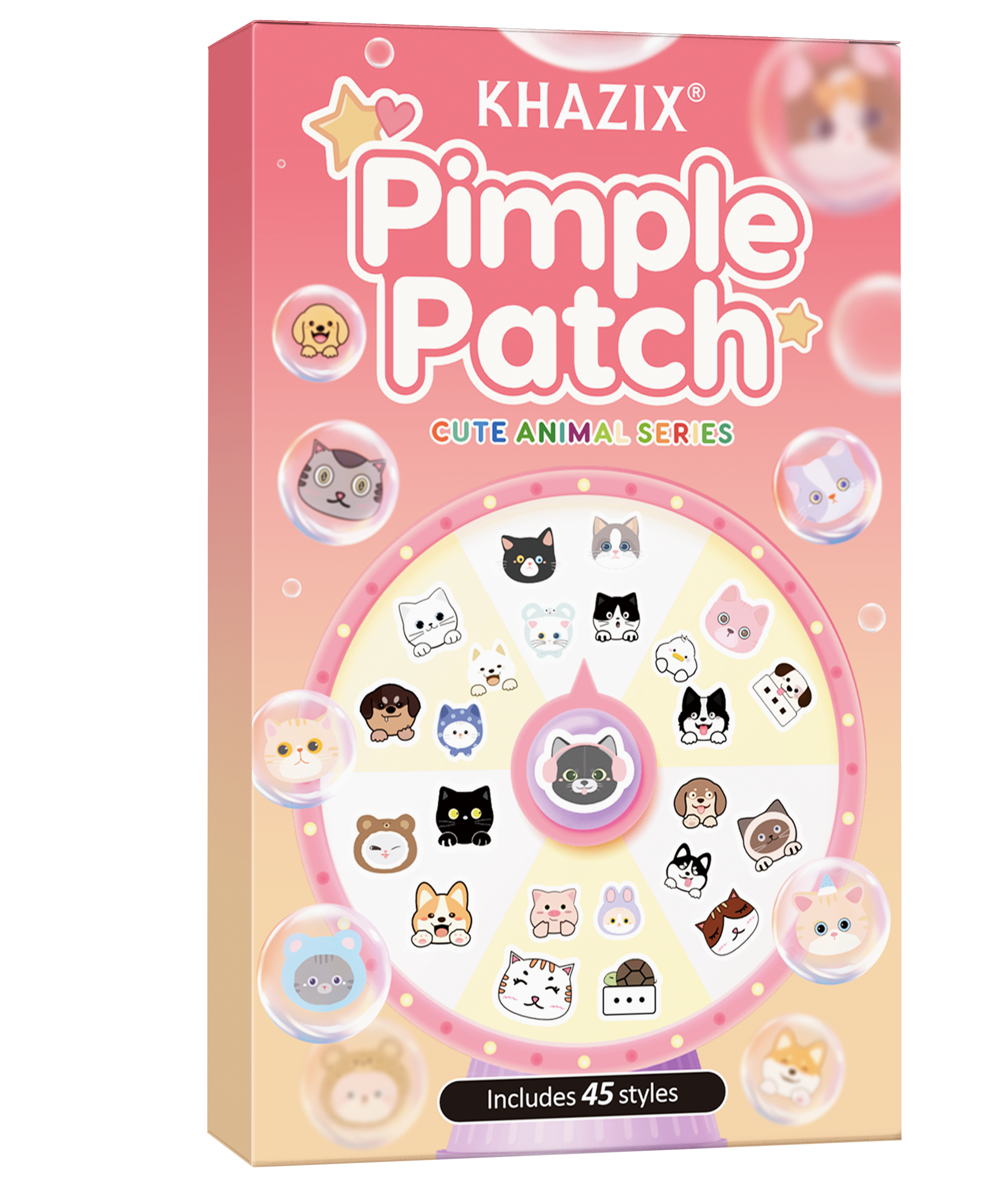 45pcs Cartoon acne patch, cute - đánh giá và giá Skincare Moisturizer