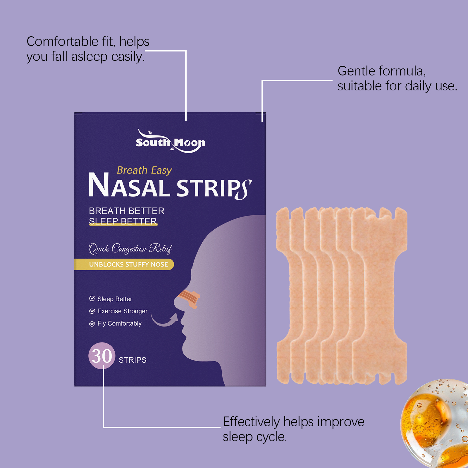 Sleep Care Nasal Strips Gentle - đánh giá và giá Skincare Routine