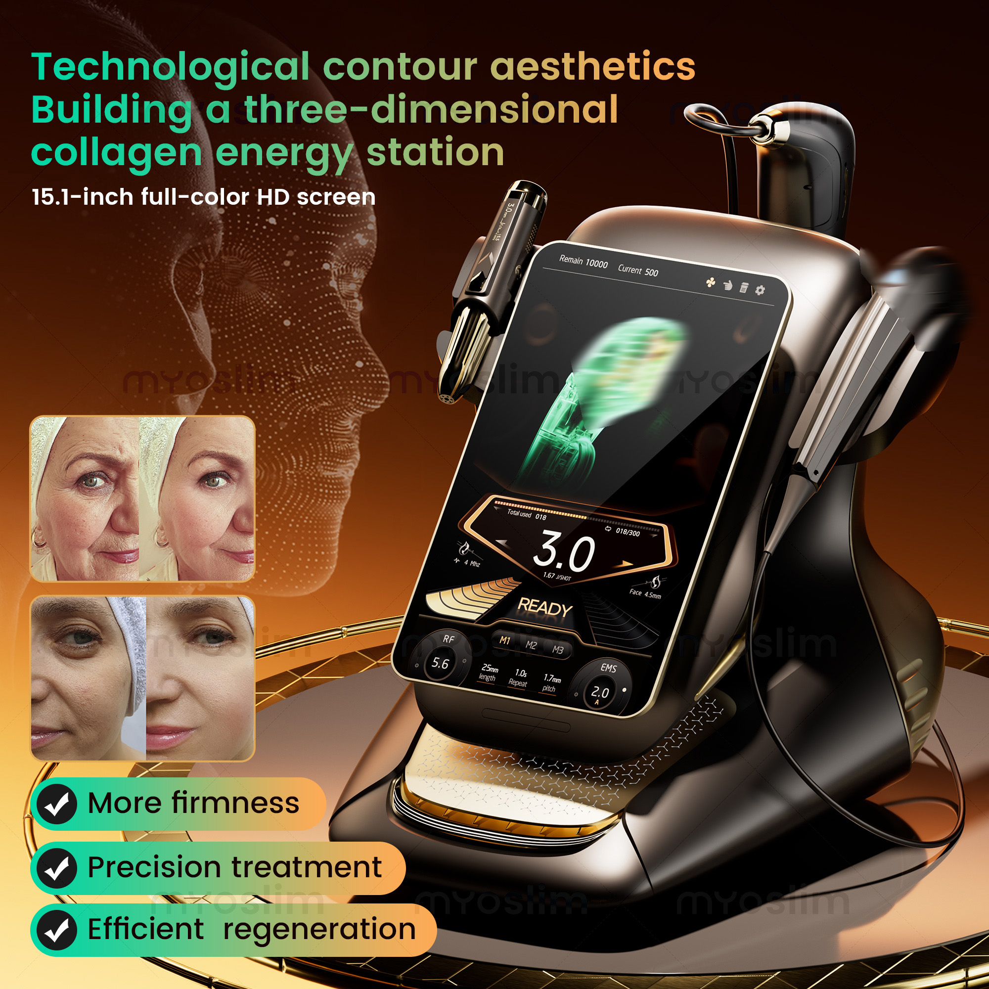 New 25D 360MAX Beauty Machine  - đánh giá và giá Skincare Scora