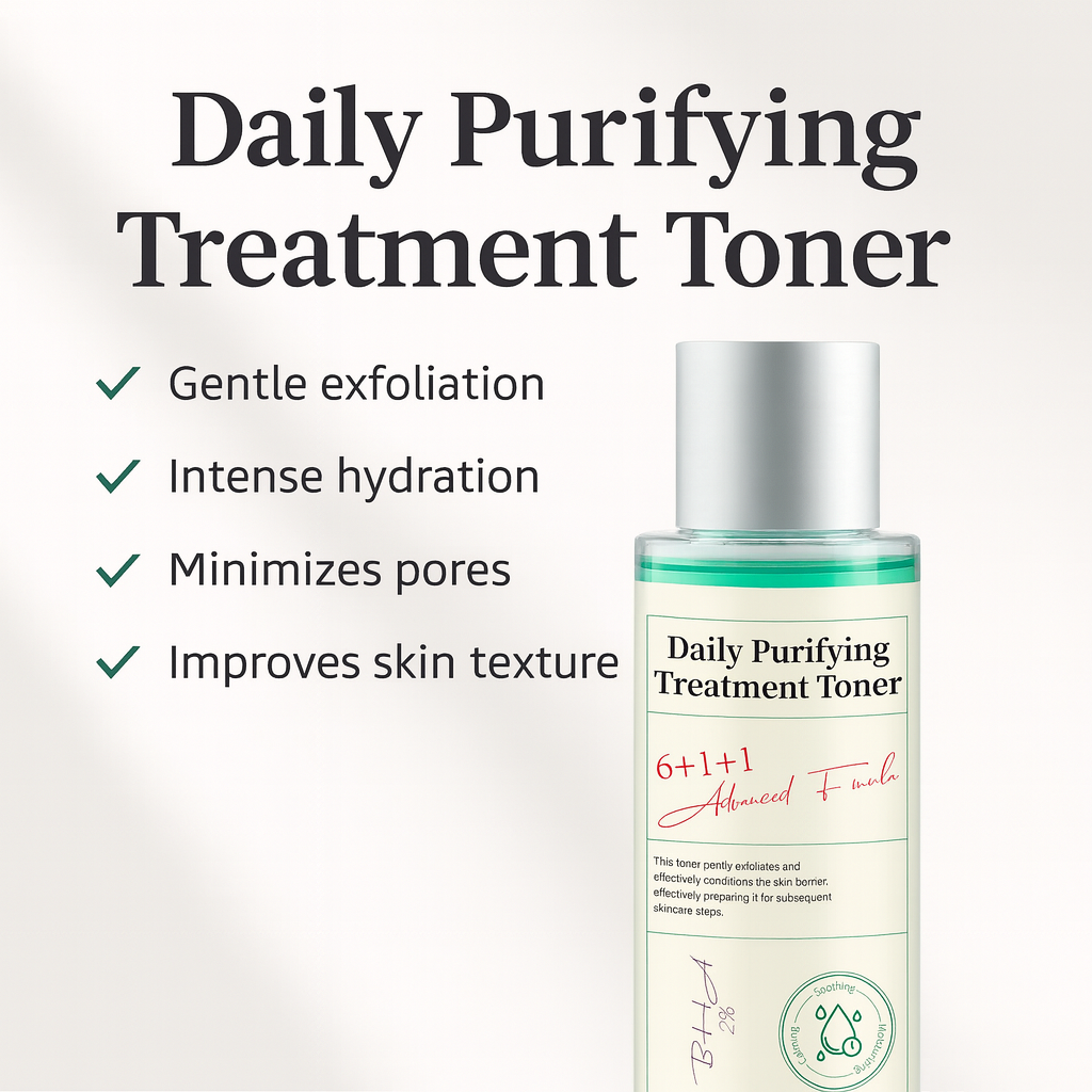 Daily Purifying Treatment Tone - đánh giá và giá Lactic Acid Toner