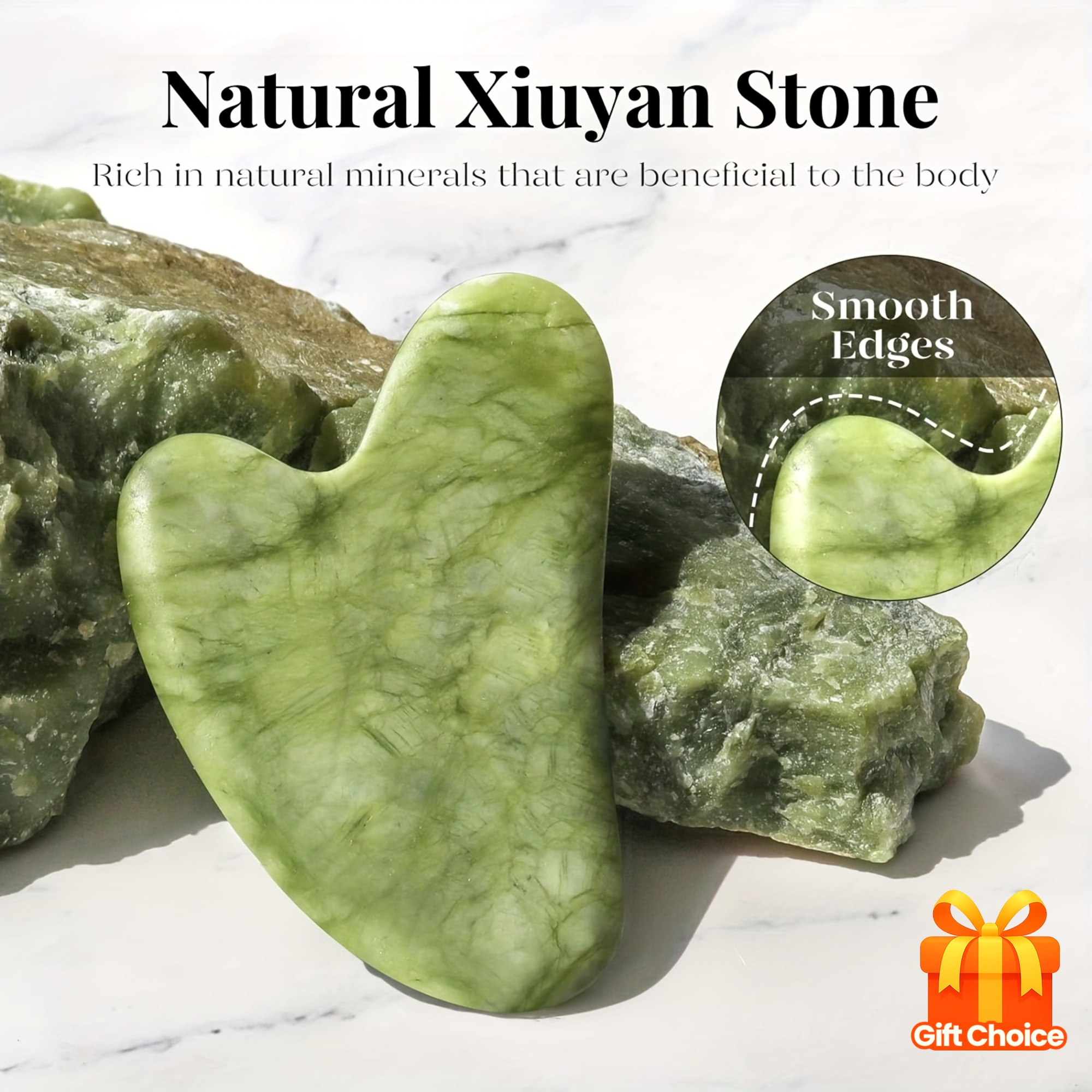 Facial Gua Sha Tool Jade Guash - đánh giá và giá Skincare Scora