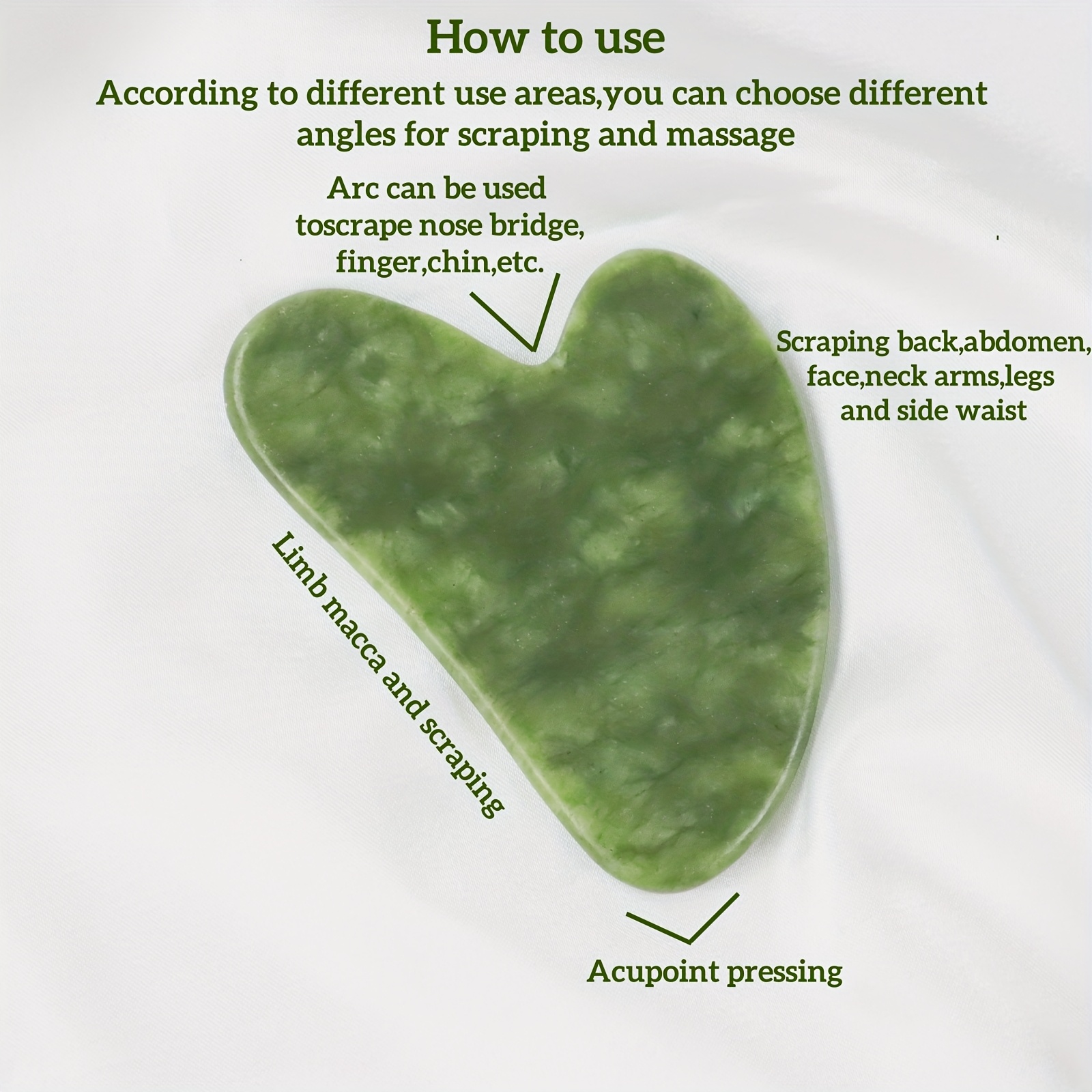 Facial Gua Sha Tool Jade Guash - đánh giá và giá Skincare Scora