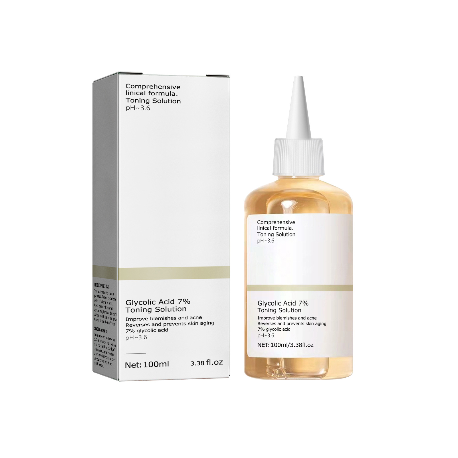 100ml Glycolic Acid 7% Toning  - đánh giá và giá Lactic Acid Toner