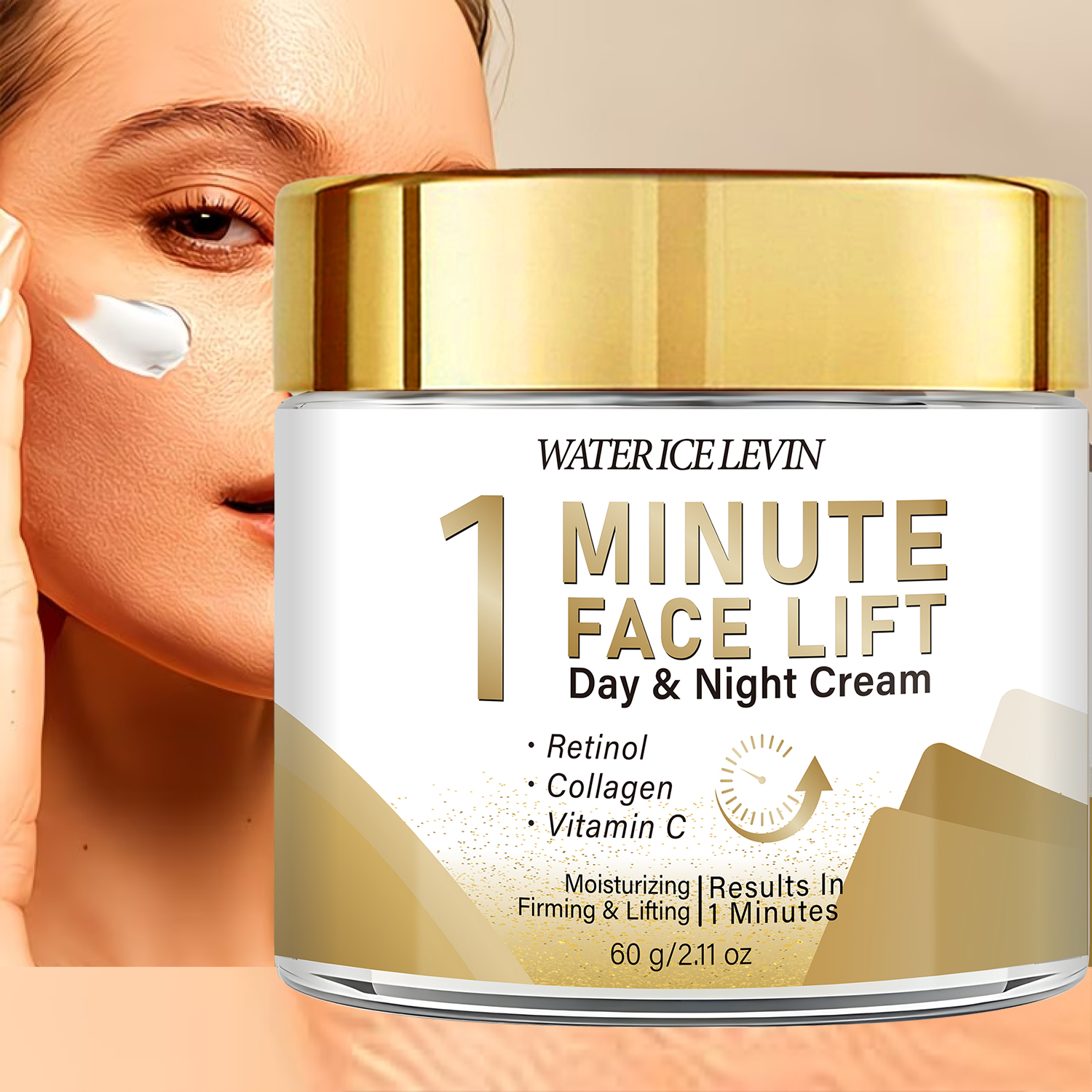 Minute Face Lift Day Night Cre - đánh giá và giá Retinol Vitamin A Cream