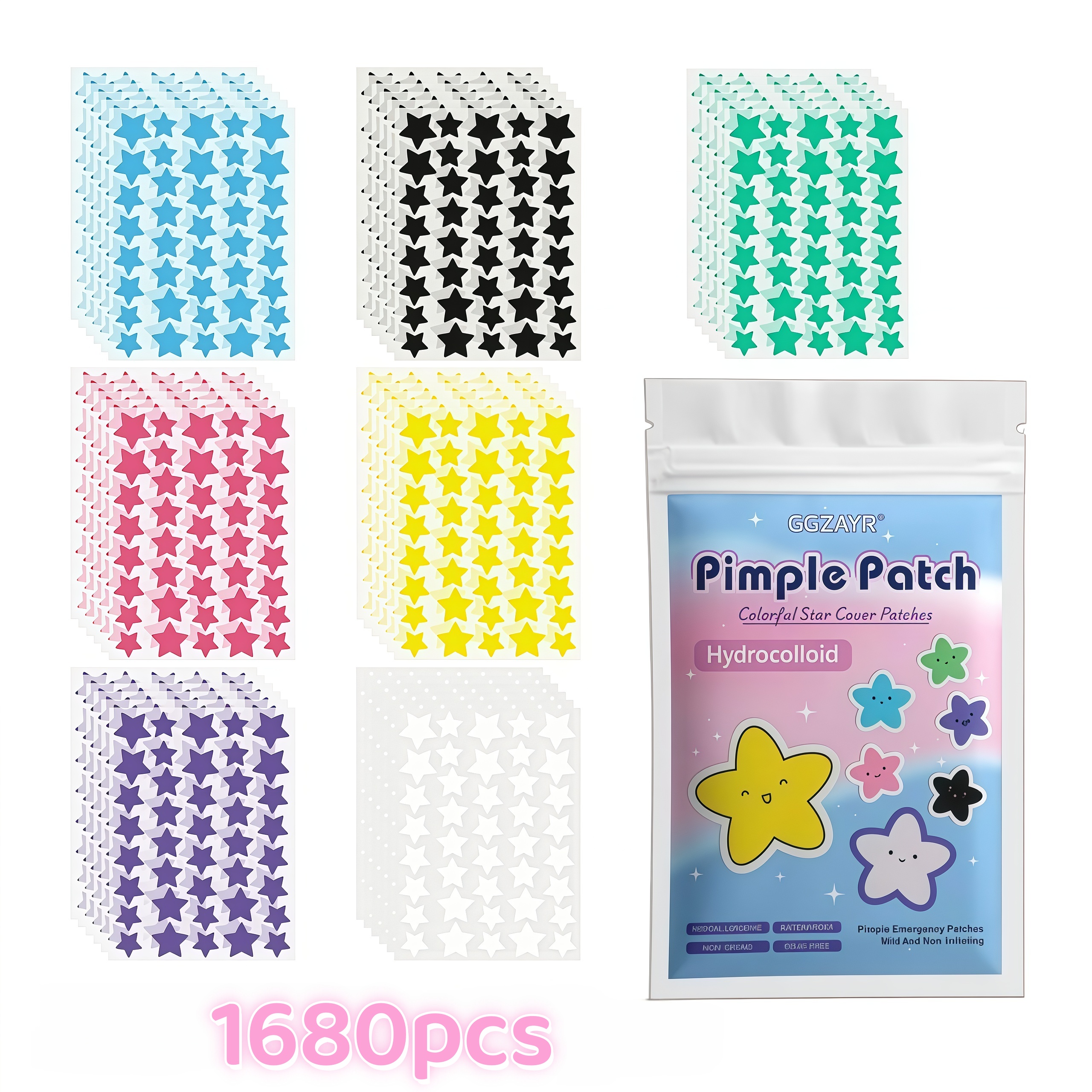 280/1120/1680pcs Seven-Color S - đánh giá và giá Skincare Moisturizer