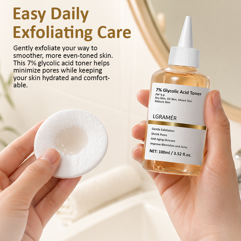 7% Glycolic Acid Exfoliating T - đánh giá và giá Lactic Acid Toner
