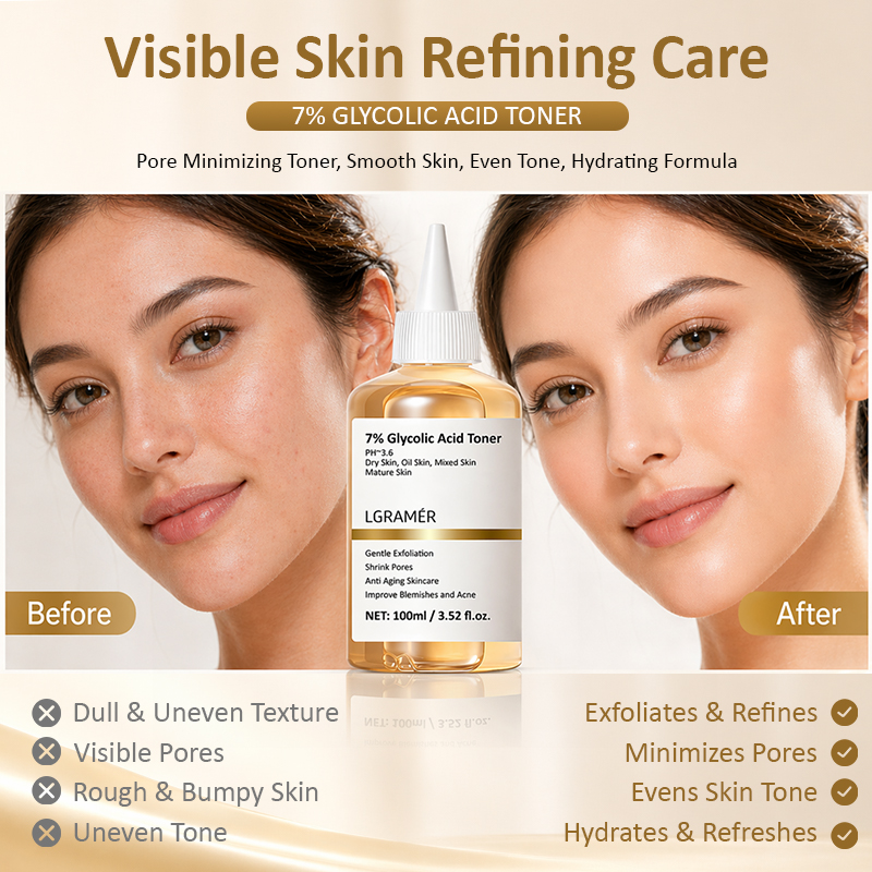 7% Glycolic Acid Exfoliating T - đánh giá và giá Lactic Acid Toner
